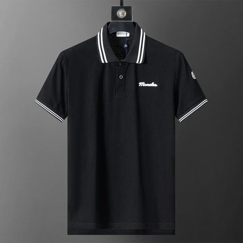 Balmain Shirts Short-Sleeve Polo Shirt — 30134 black