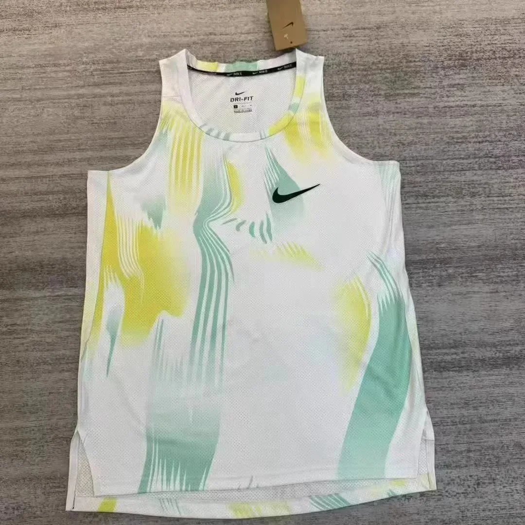 Nike Vests Printed athletic tank top — Vest Tide Yellow