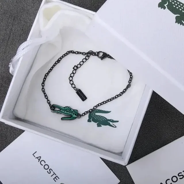 Lacoste Jewelry Crocodile Logo Bracelet product detail image 5