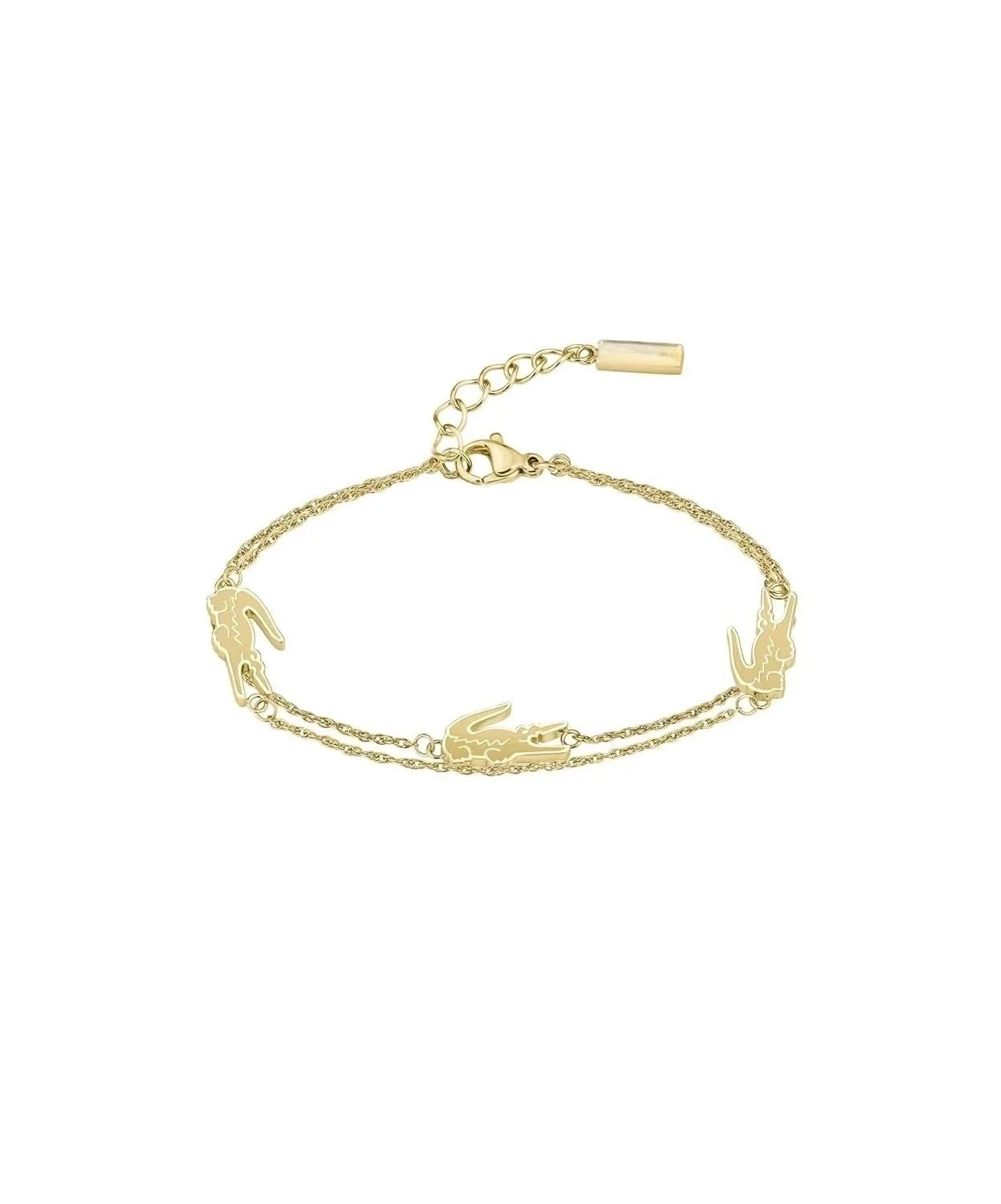 Lacoste Jewelry Crocodile Logo Bracelet — 31 (with box)