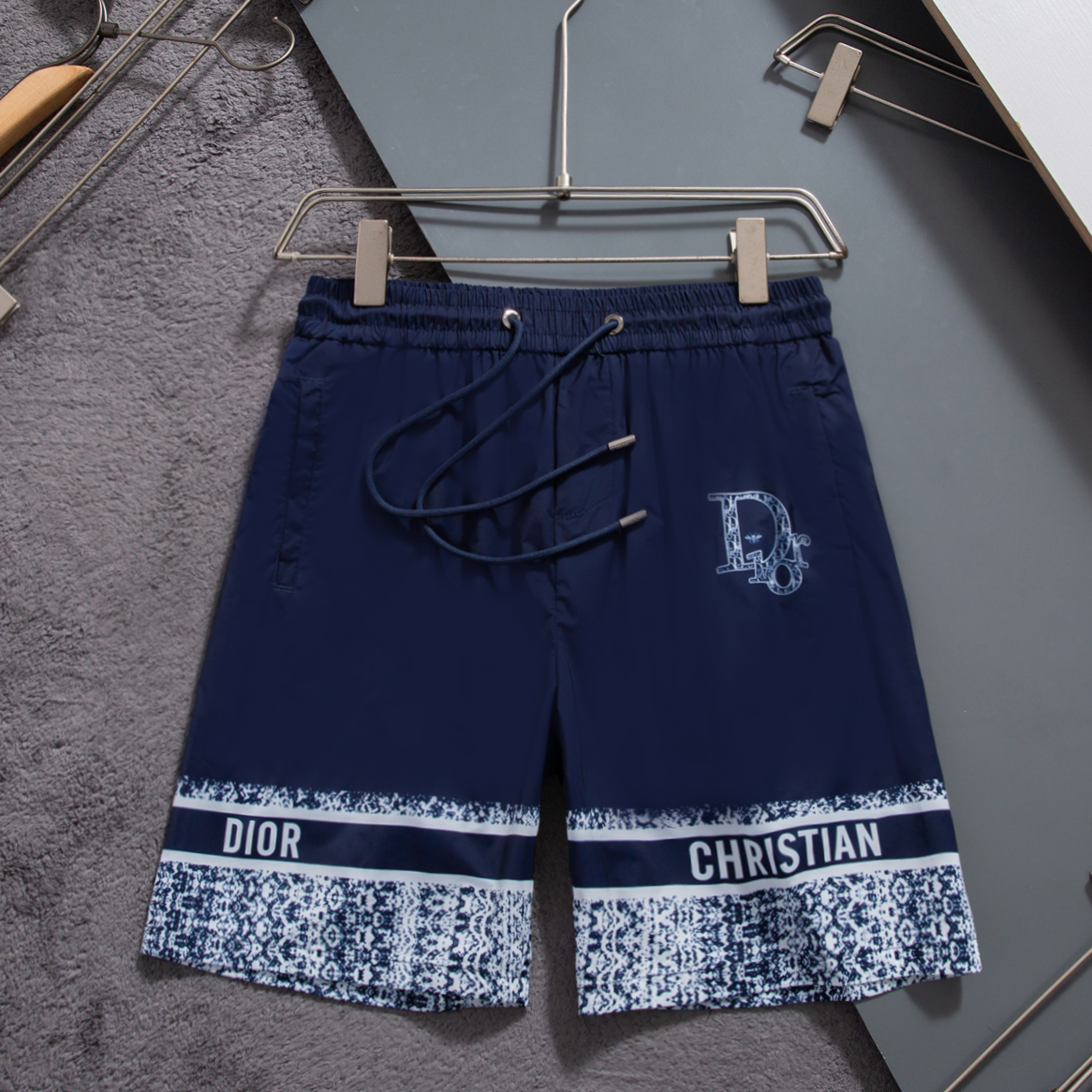 Dior Shorts Drawstring monogram — 24