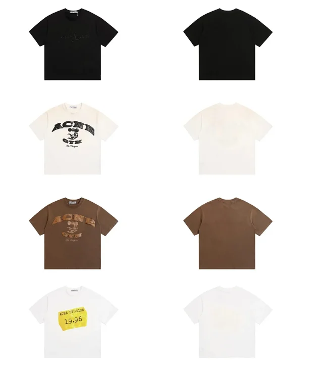 Acne Studios T-Shirts Stockholm 1996 graphic product detail image 7