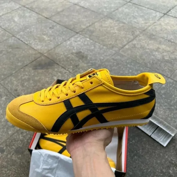 Onitsuka Tiger Mexico 66 Yellow Black Sneakers - 1
