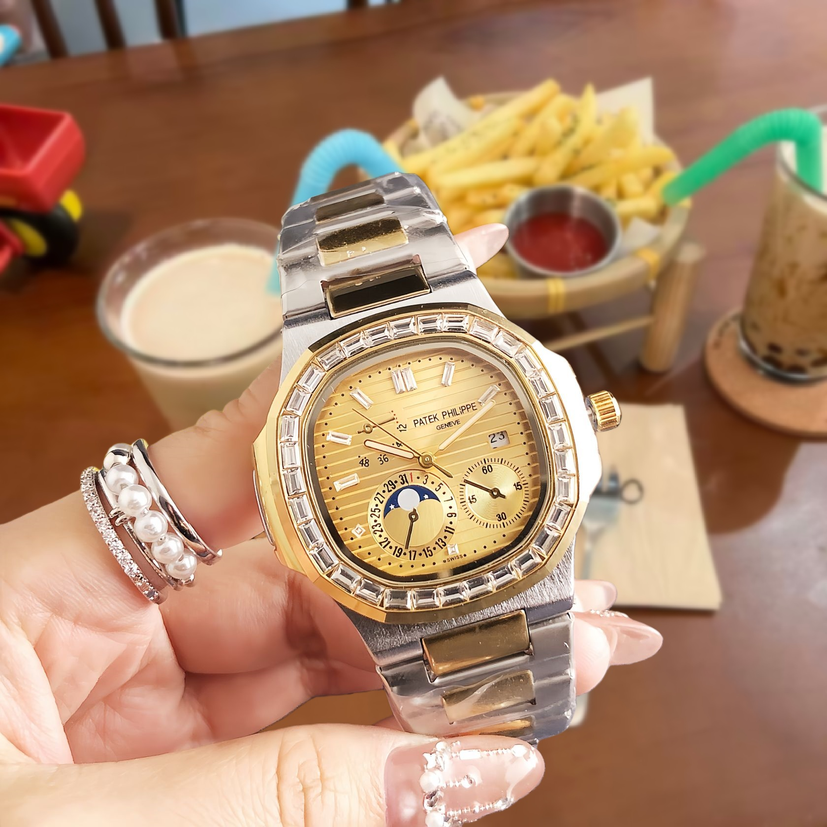 Patek Philippe Watches Metal Bracelet Watch — 20