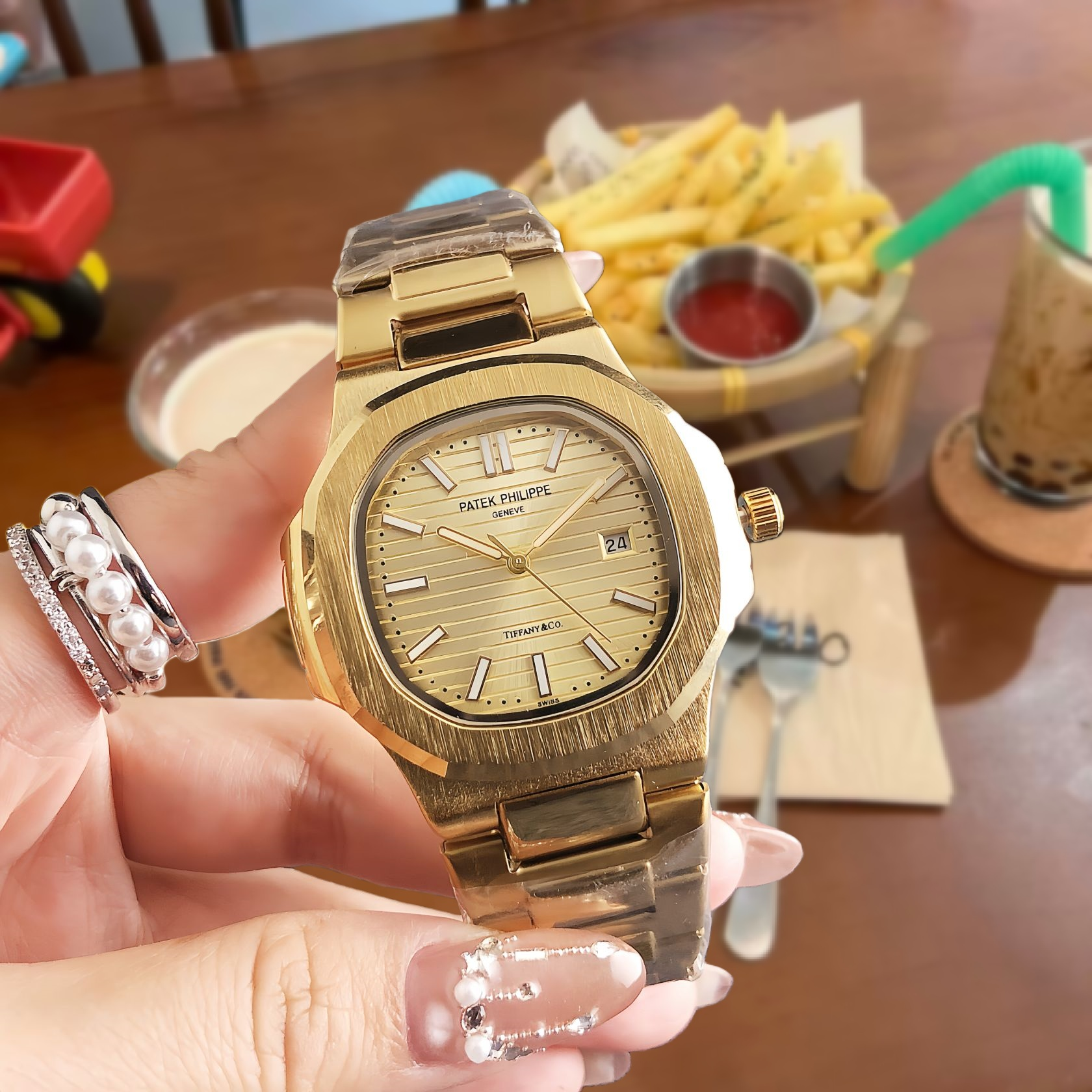 Patek Philippe Watches Metal Bracelet Watch — 31