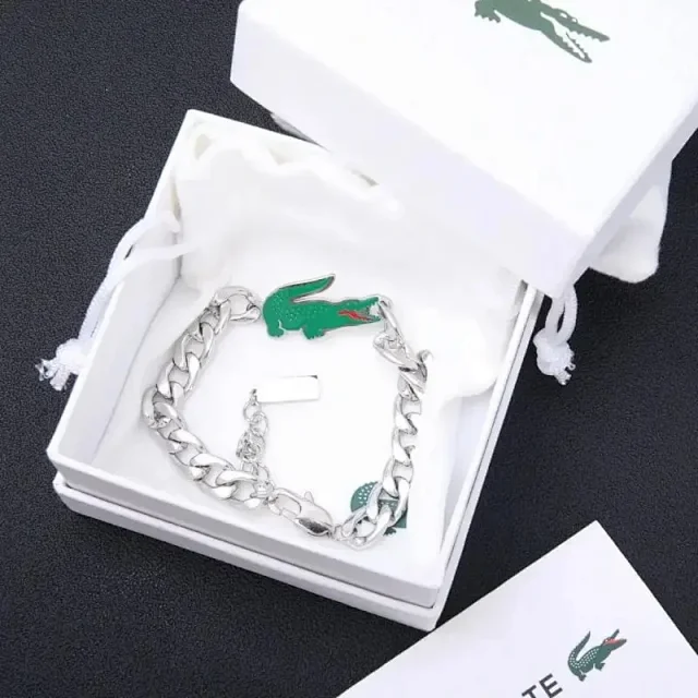 Lacoste Jewelry Crocodile Logo Bracelet product detail image 8