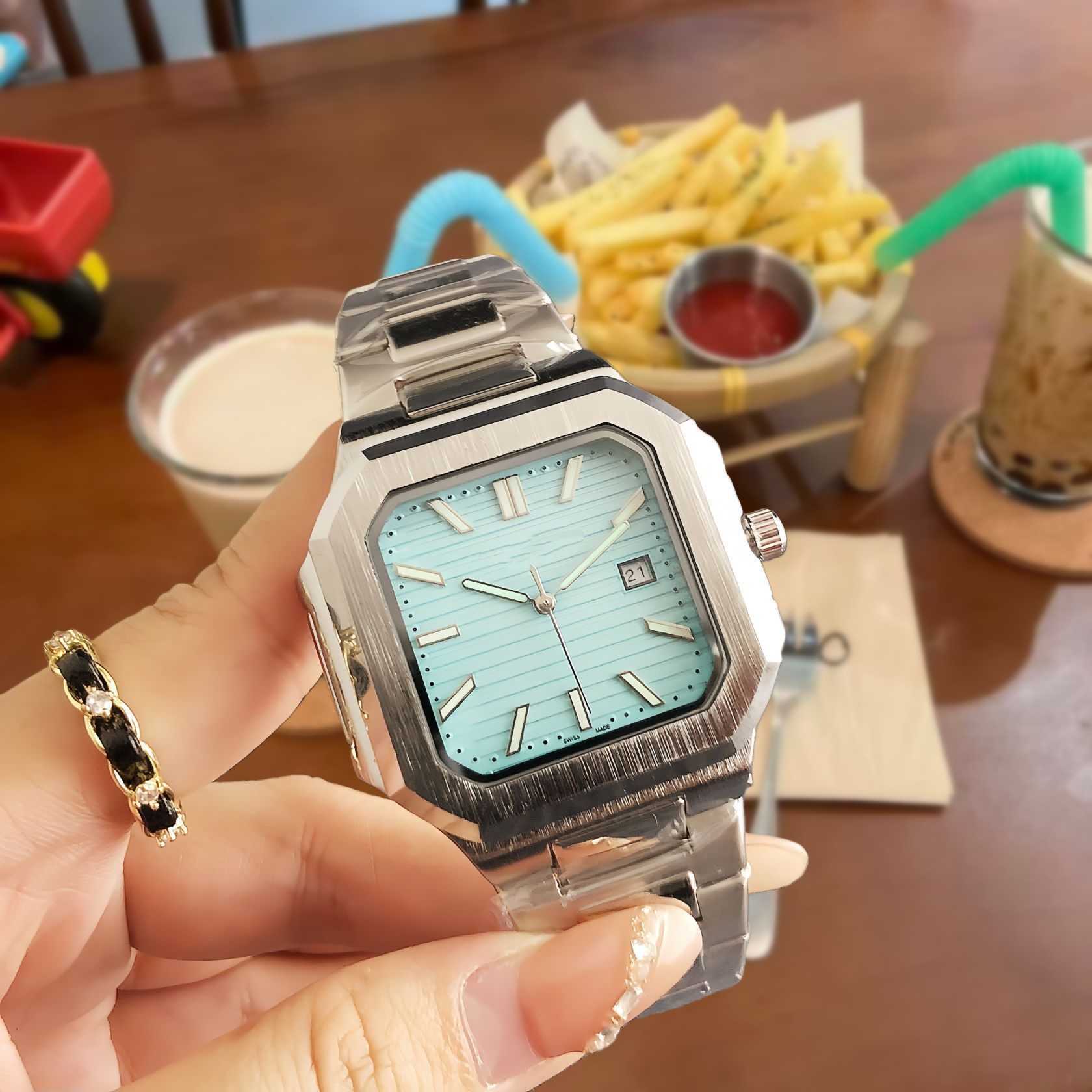 Patek Philippe Watches Metal Bracelet Watch — 38