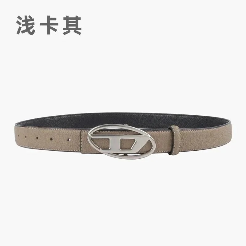 Unbranded Belts Oval H-Shaped Buckle Belt — BB-004