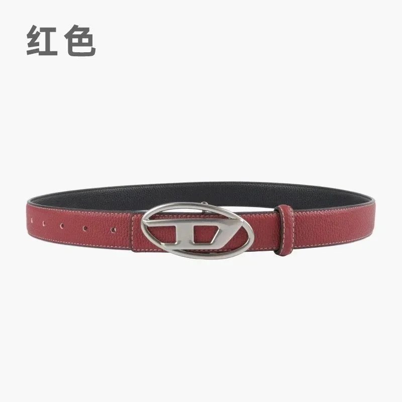 Unbranded Belts Oval H-Shaped Buckle Belt — BB-008