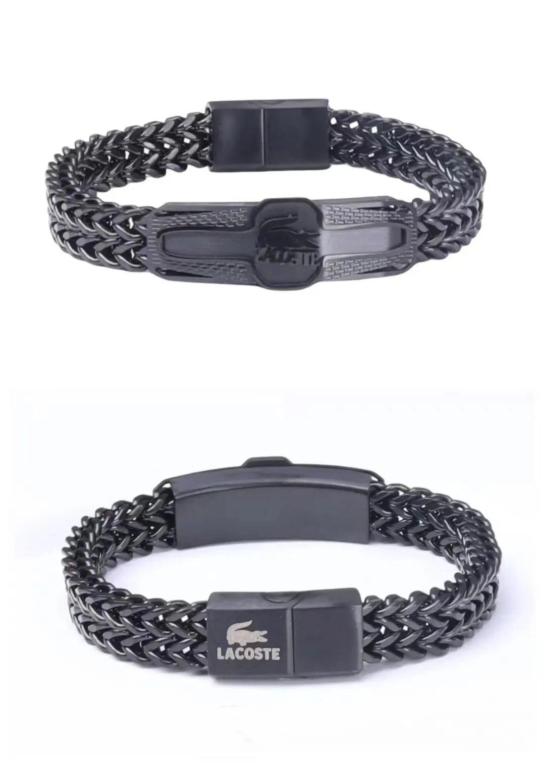 Lacoste Jewelry Crocodile Logo Bracelet — 33 (with box)