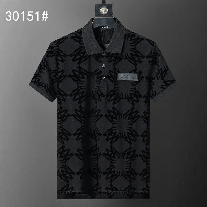 Balmain Shirts Short-Sleeve Polo Shirt — 30151 black