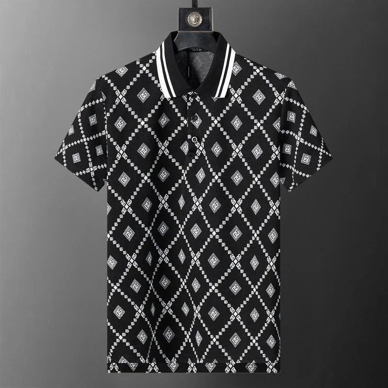 Balmain Shirts Short-Sleeve Polo Shirt — 30145 black