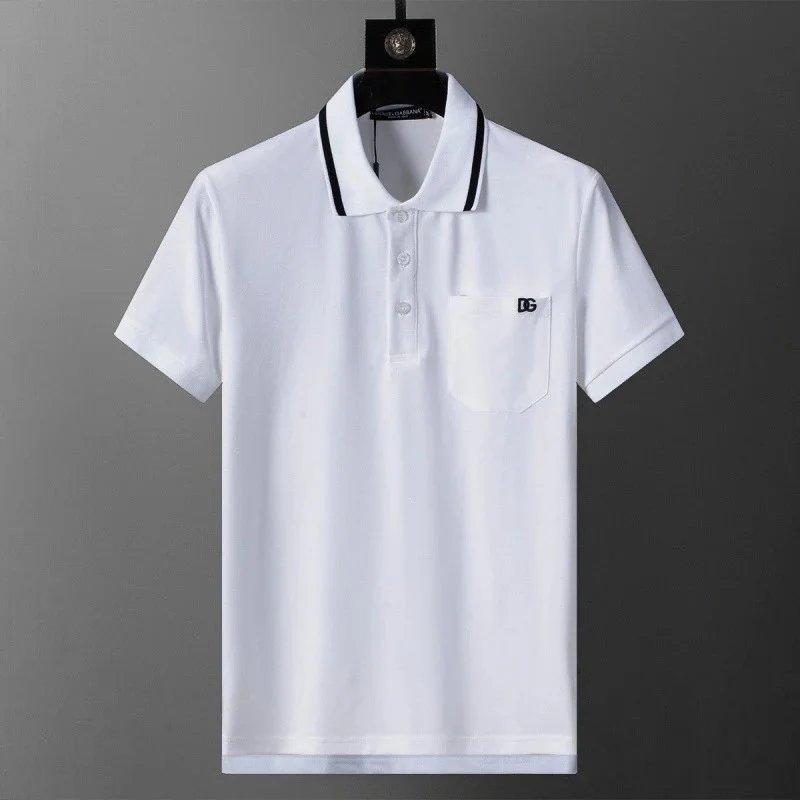 Balmain Shirts Short-Sleeve Polo Shirt — 30140 white