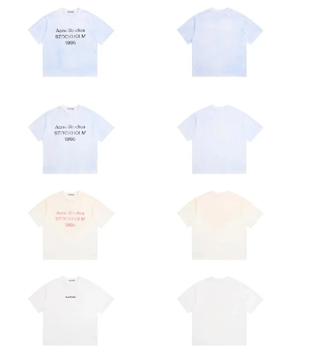 Acne Studios T-Shirts Stockholm 1996 graphic product detail image 9