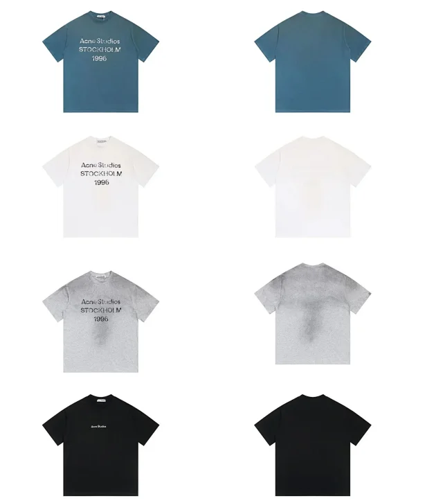 Acne Studios T-Shirts Stockholm 1996 graphic product detail image 11