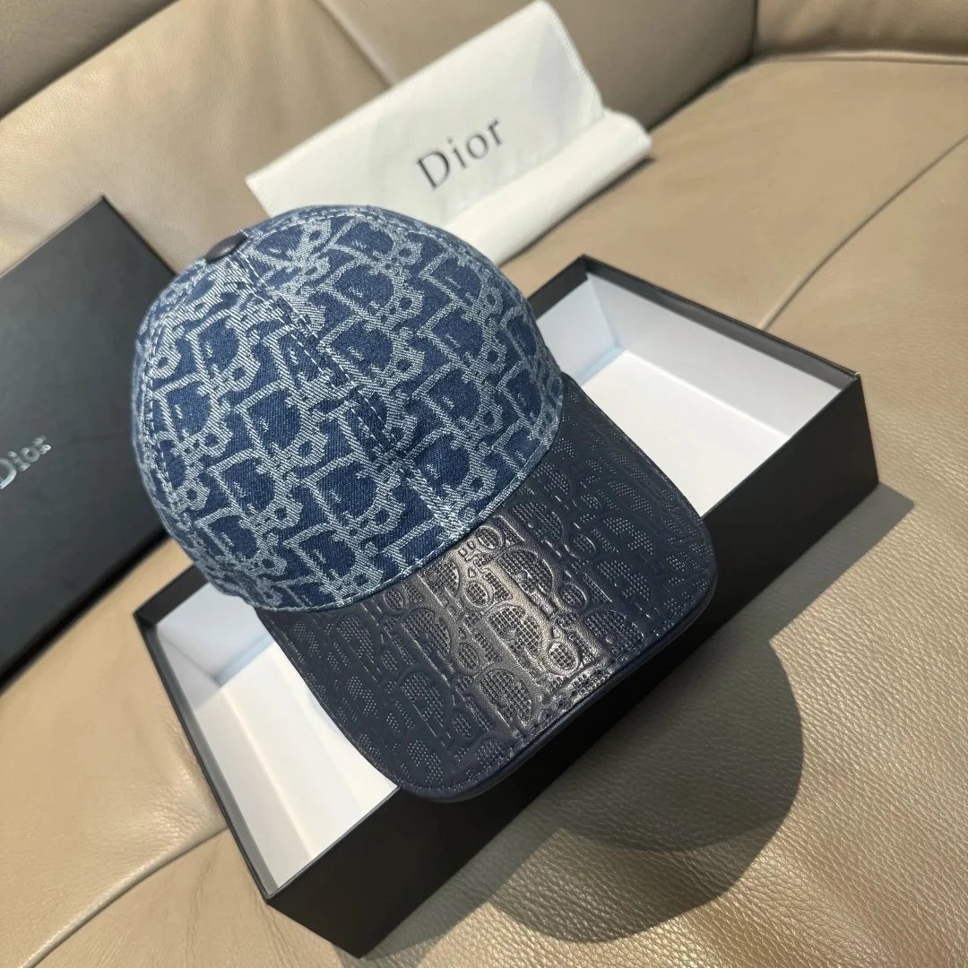 Dior Hats Oblique Jacquard Baseball Cap image 3