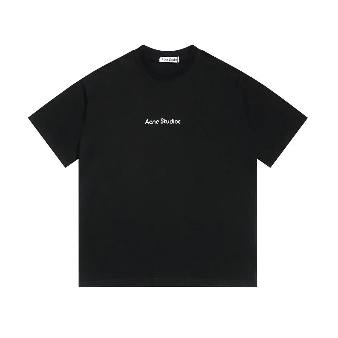 Acne Studios T-Shirts Stockholm 1996 graphic — AC03 Black