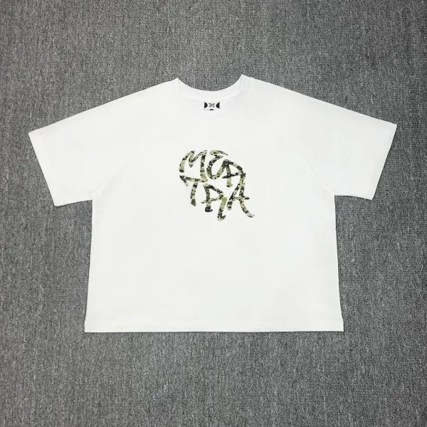 Design Camo Logo Graphic T-Shirt White - 1