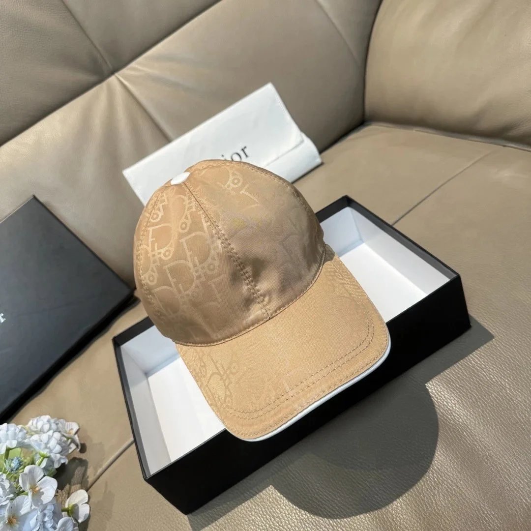 Dior Hats Oblique Jacquard Baseball Cap — GZMZ-12