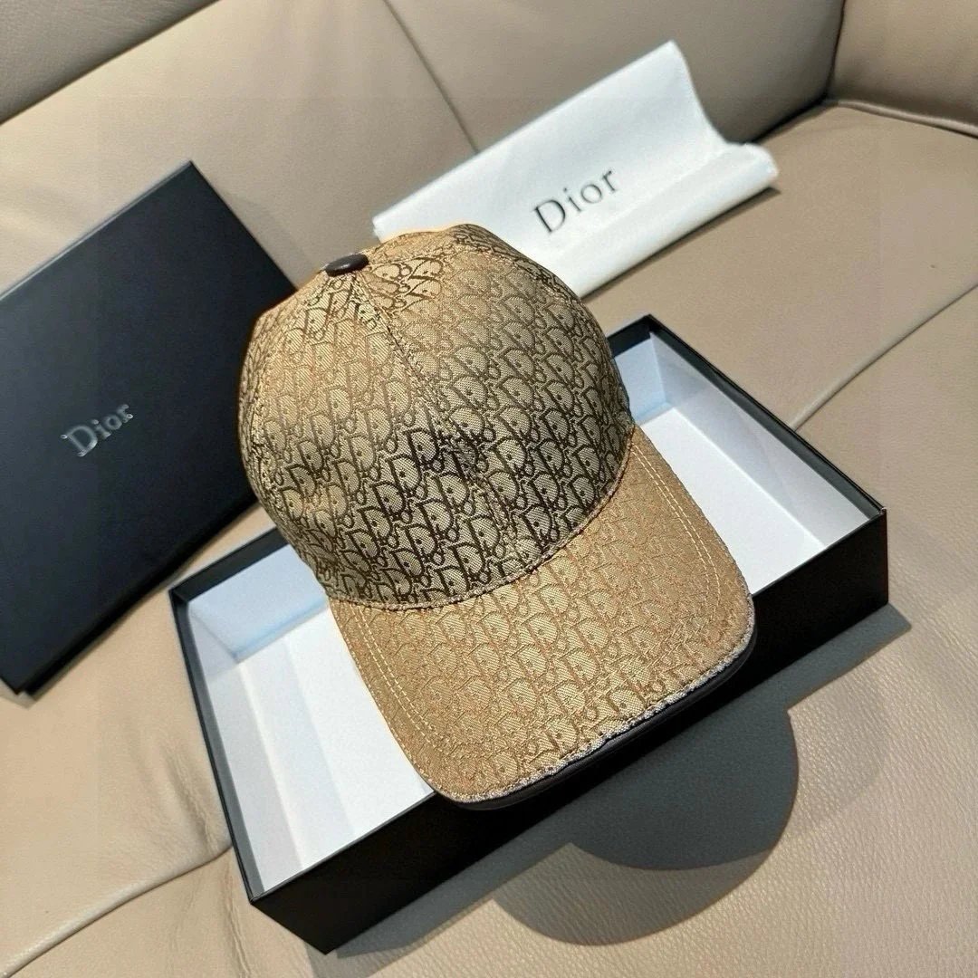 Dior Hats Oblique Jacquard Baseball Cap — GZMZ-20