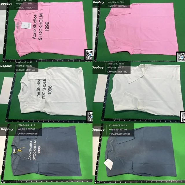Acne Studios T-Shirts Stockholm 1996 graphic product detail image 1