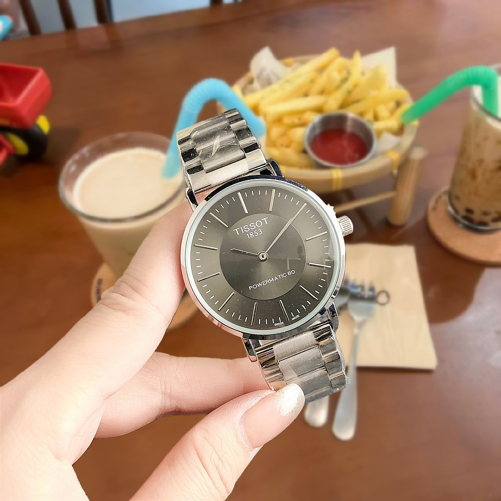 Tissot Watches Analog wristwatch with metal bracelet — 7