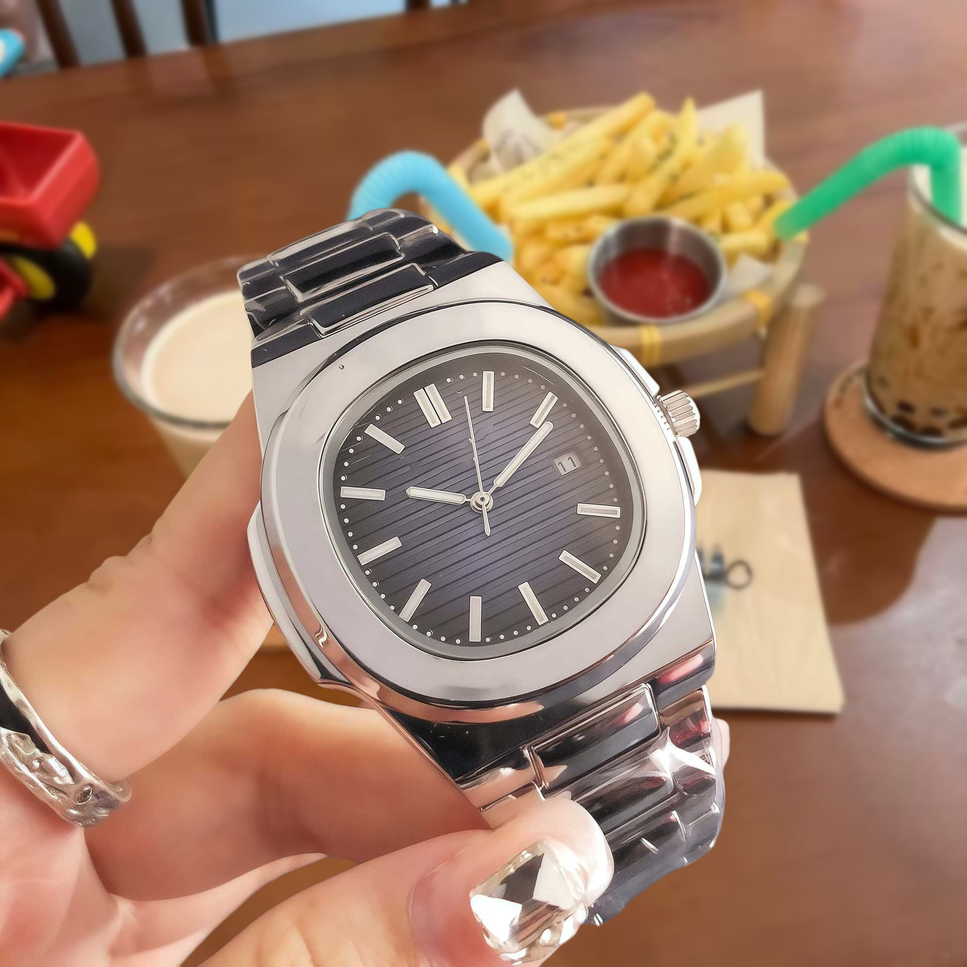 Patek Philippe Watches Metal Bracelet Watch — 4