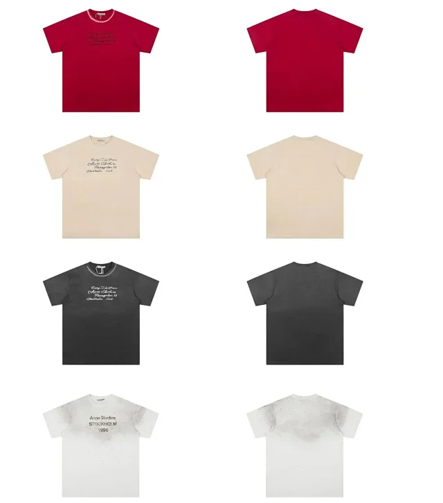 Acne Studios T-Shirts Stockholm 1996 graphic product detail image 20