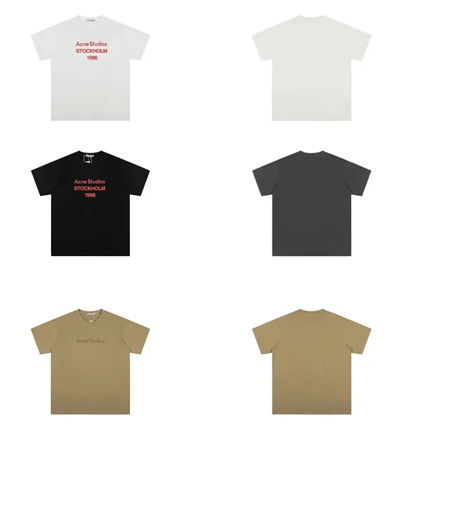 Acne Studios T-Shirts Stockholm 1996 graphic product detail image 21