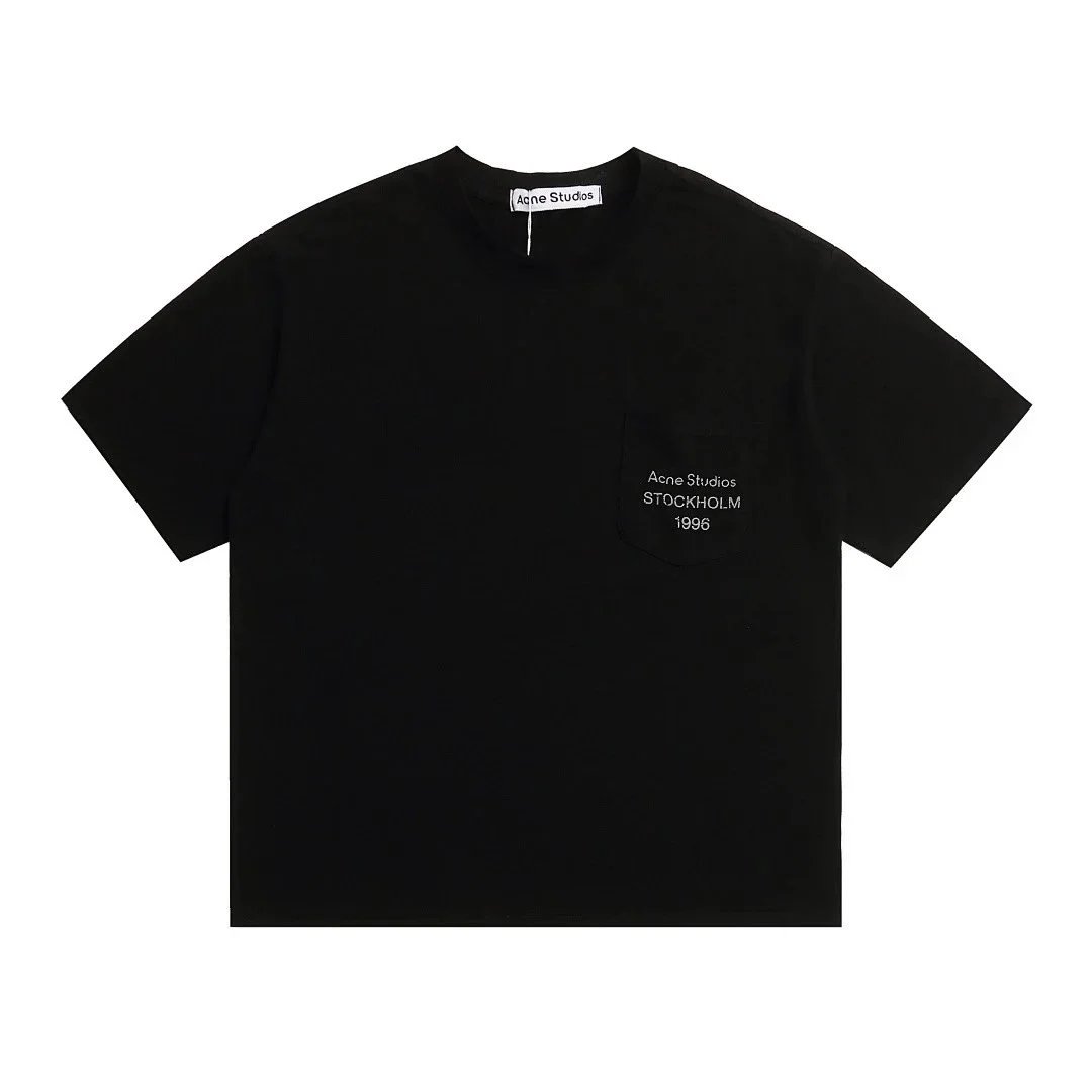 Acne Studios T-Shirts Stockholm 1996 graphic — AC16 Black and White