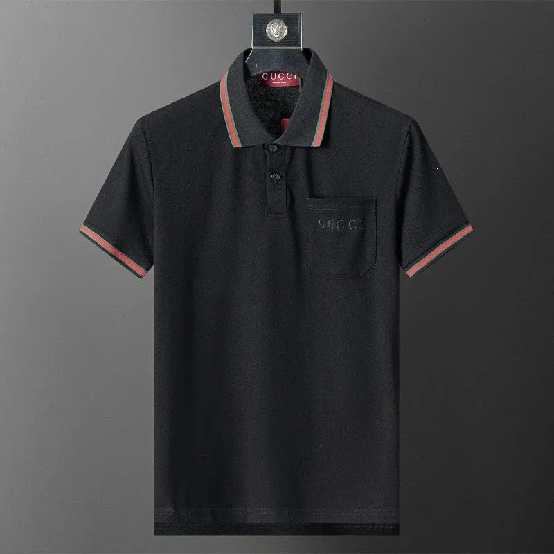 Lacoste Shirts Geometric Print Polo Shirt — 30131 black