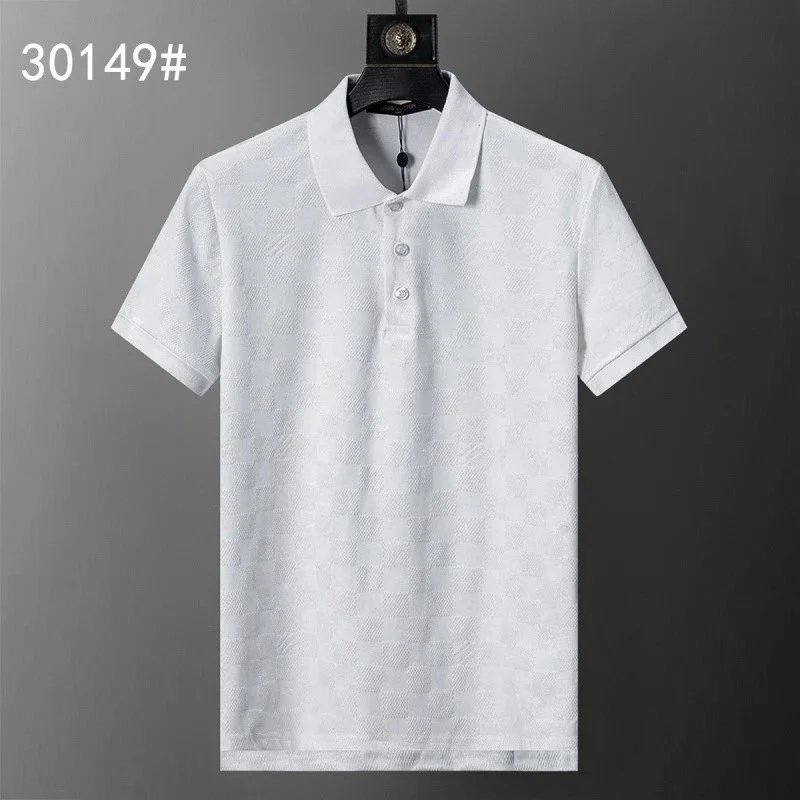 Lacoste Shirts Geometric Print Polo Shirt — 30149 white