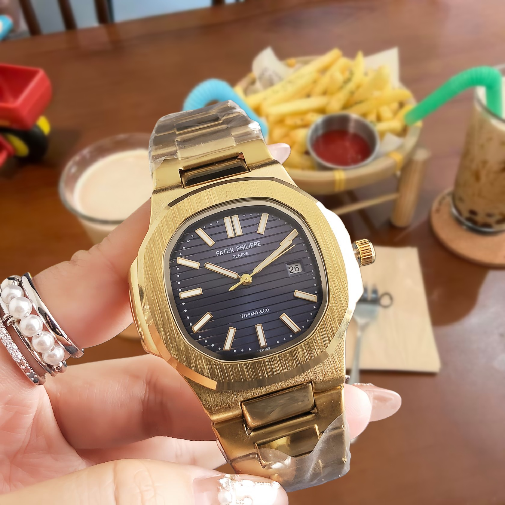 Patek Philippe Watches Metal Bracelet Watch — 33