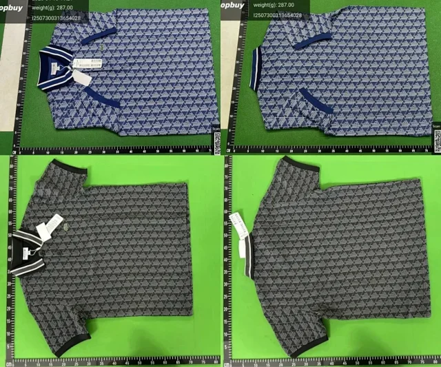 Lacoste Shirts Geometric Print Polo Shirt product detail image 1