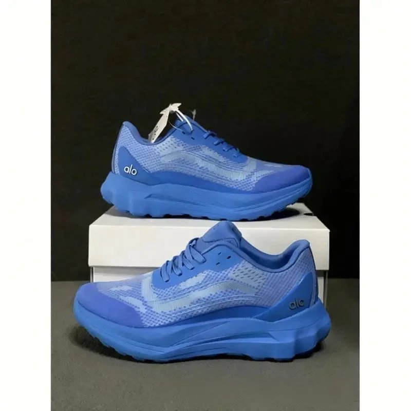 Alo Sneakers Mesh lace-up chunky sole — Blue