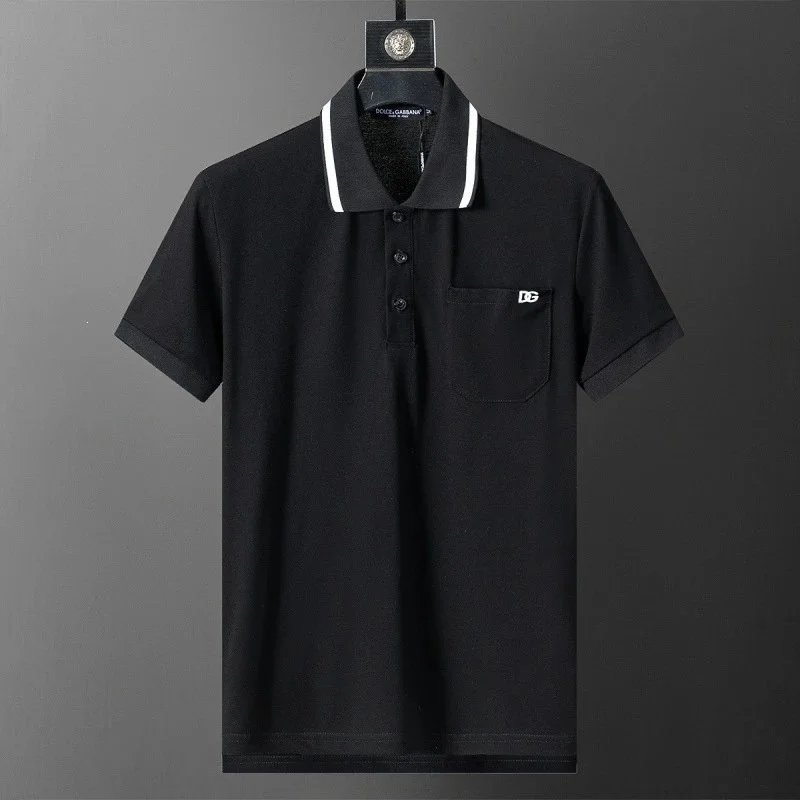 Balmain Shirts Short-Sleeve Polo Shirt — 30140 black