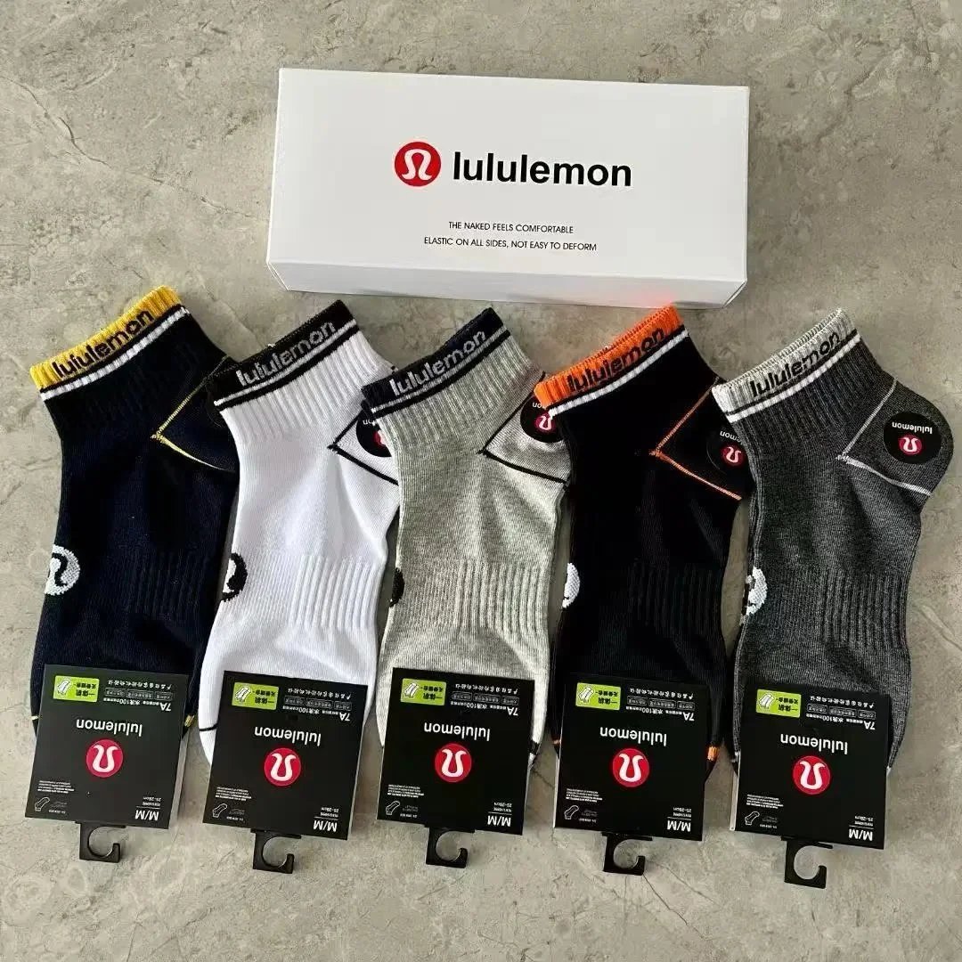 lululemon Socks Ribbed Crew — Men's No. 5 boat socks (5 pairs)