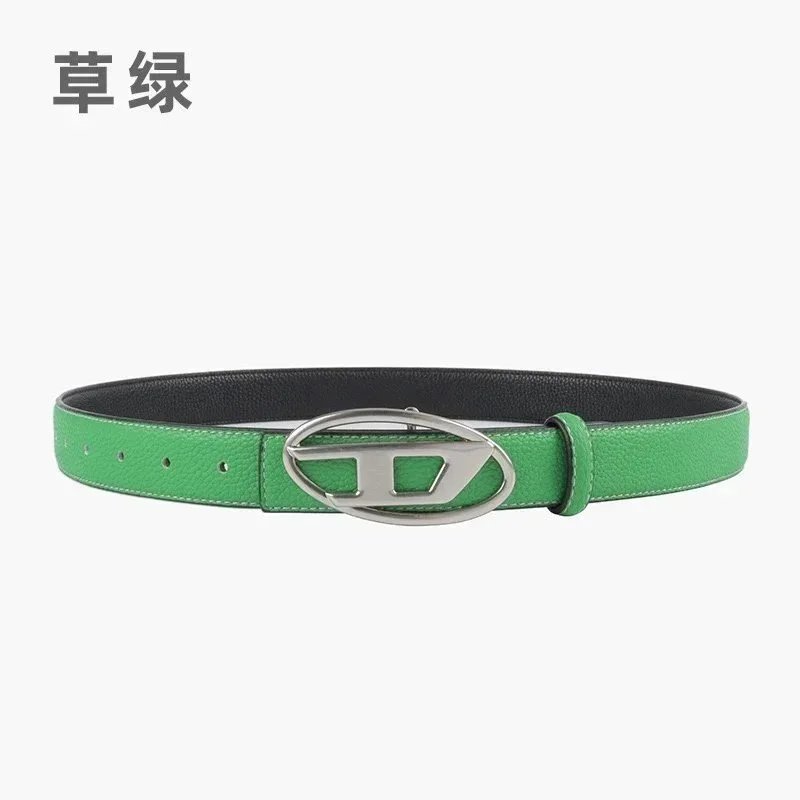 Unbranded Belts Oval H-Shaped Buckle Belt — BB-009