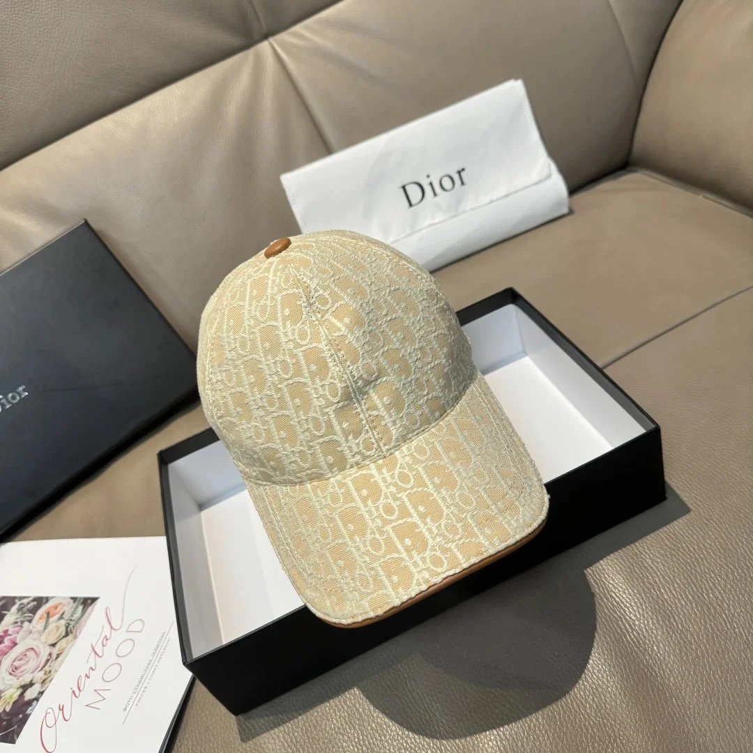Dior Hats Oblique Jacquard Baseball Cap image 15