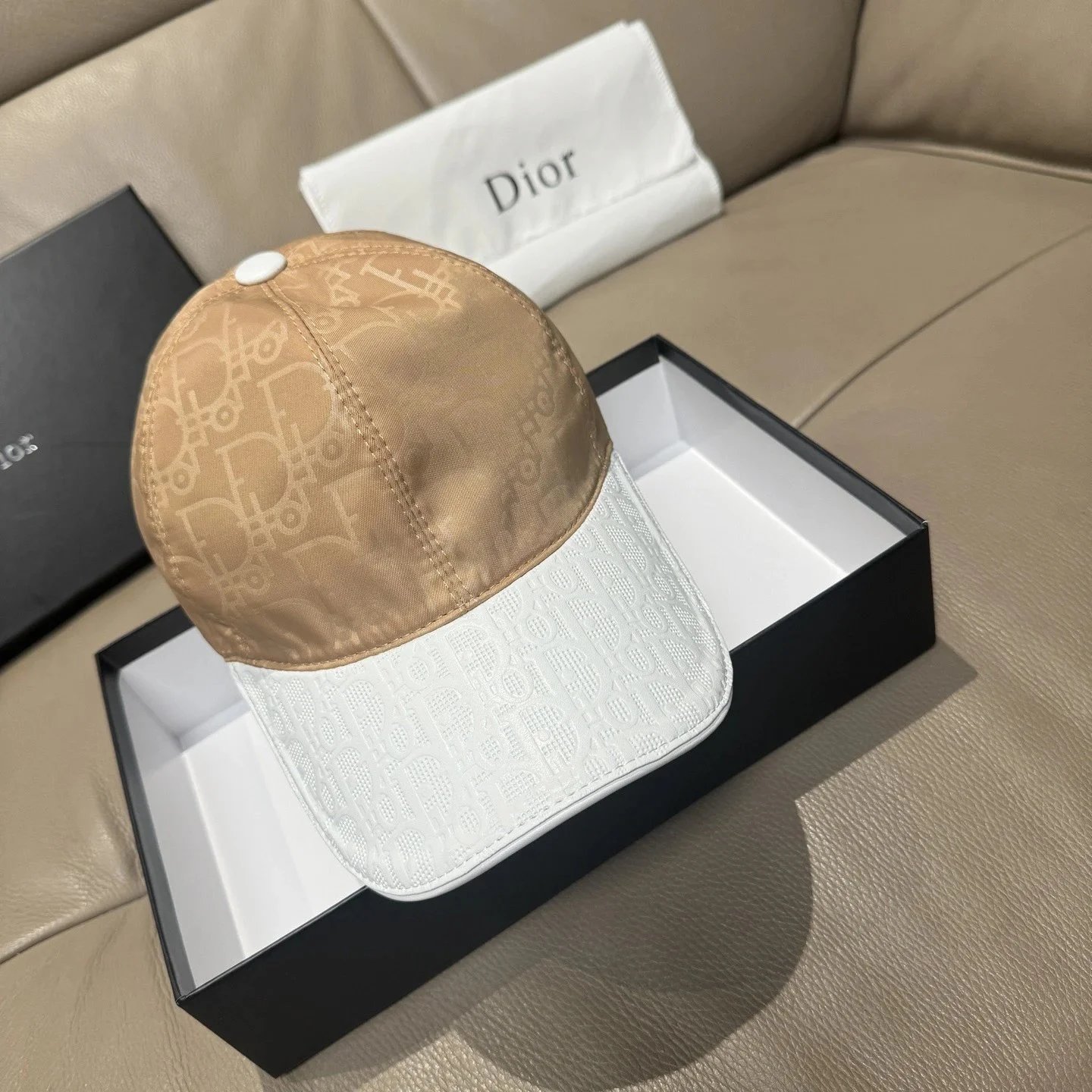 Dior Hats Oblique Jacquard Baseball Cap — GZMZ-09