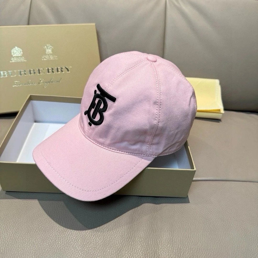 Burberry Hats Check Plaid Baseball Cap — GZMZ-22