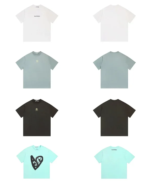 Acne Studios T-Shirts Stockholm 1996 graphic product detail image 4
