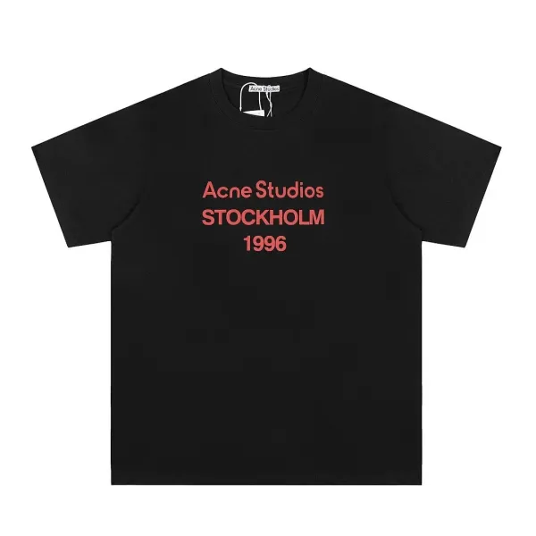 Acne Studios Stockholm 1996 Black T-Shirt - 1