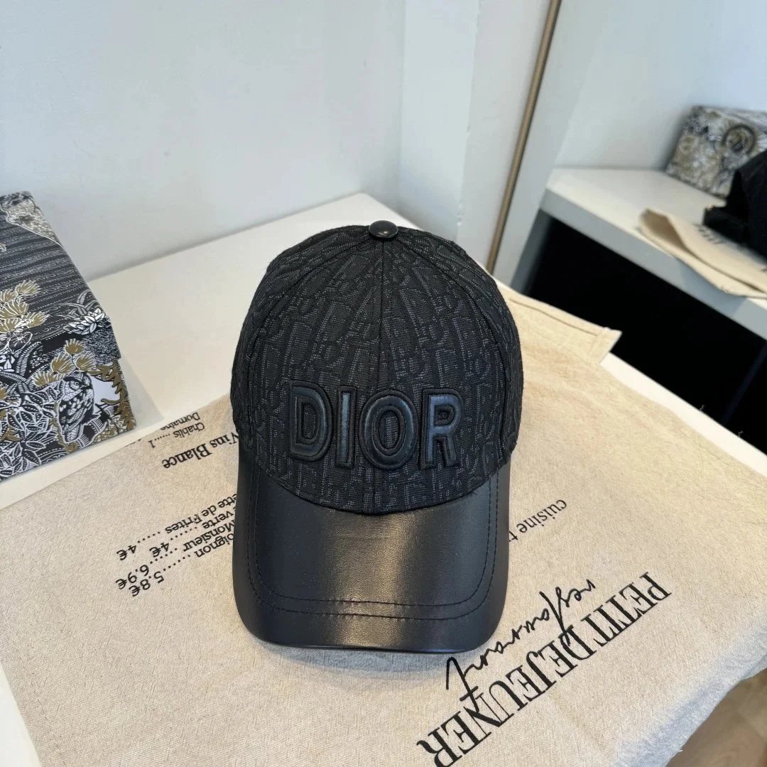 Dior Hats Oblique Jacquard Baseball Cap — GZMZ-33