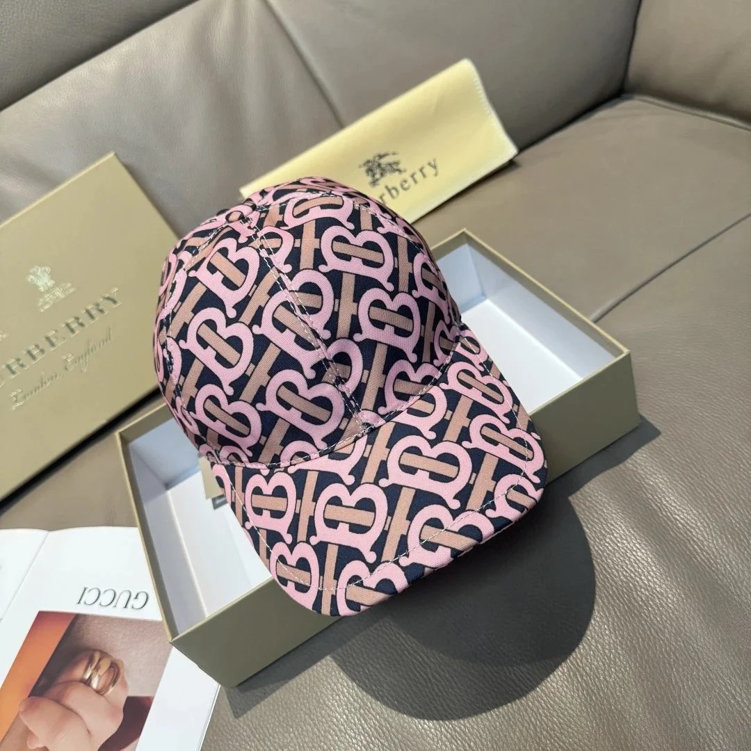 Burberry Hats Check Plaid Baseball Cap — GZMZ-31