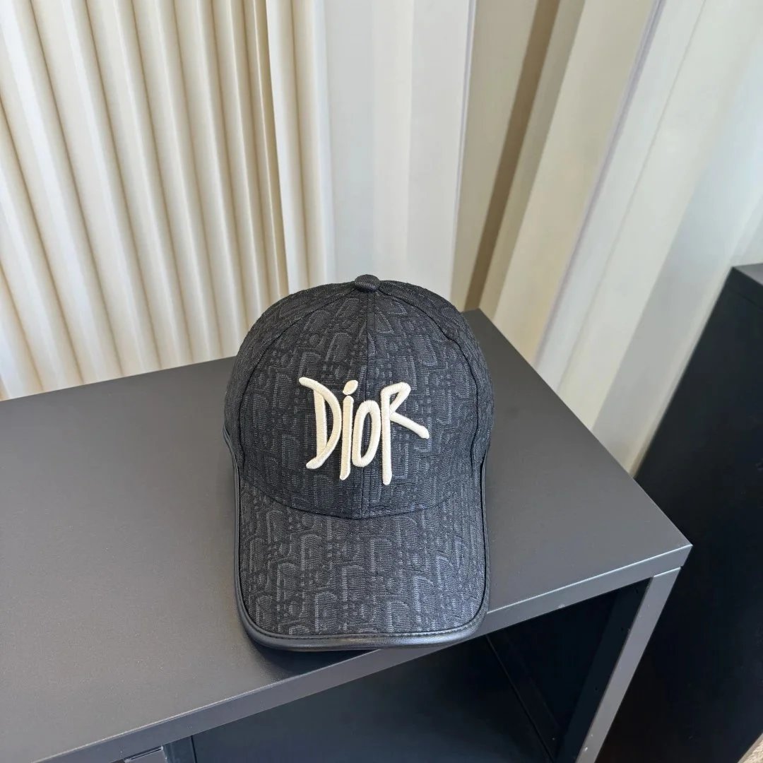 Dior Hats Oblique Jacquard Baseball Cap — GZMZ-21