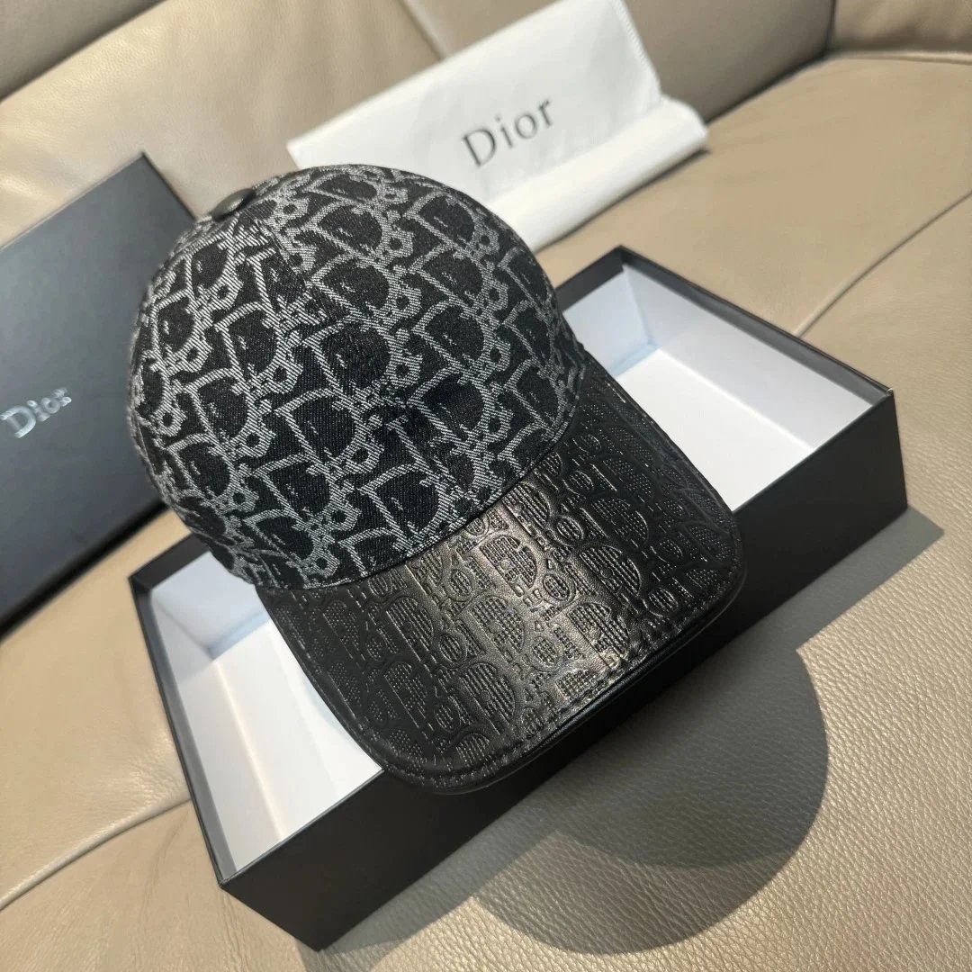 Dior Hats Oblique Jacquard Baseball Cap image 2