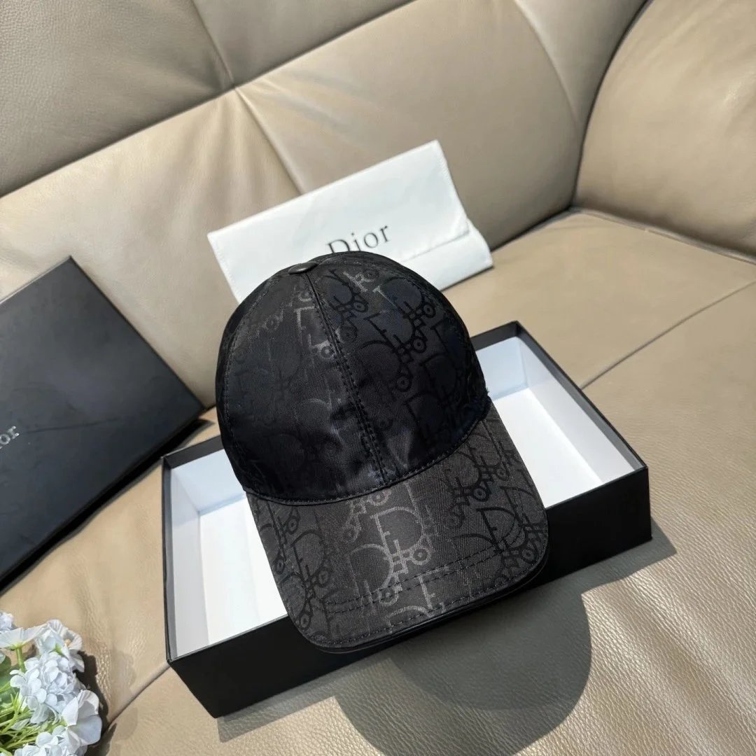 Dior Hats Oblique Jacquard Baseball Cap image 10