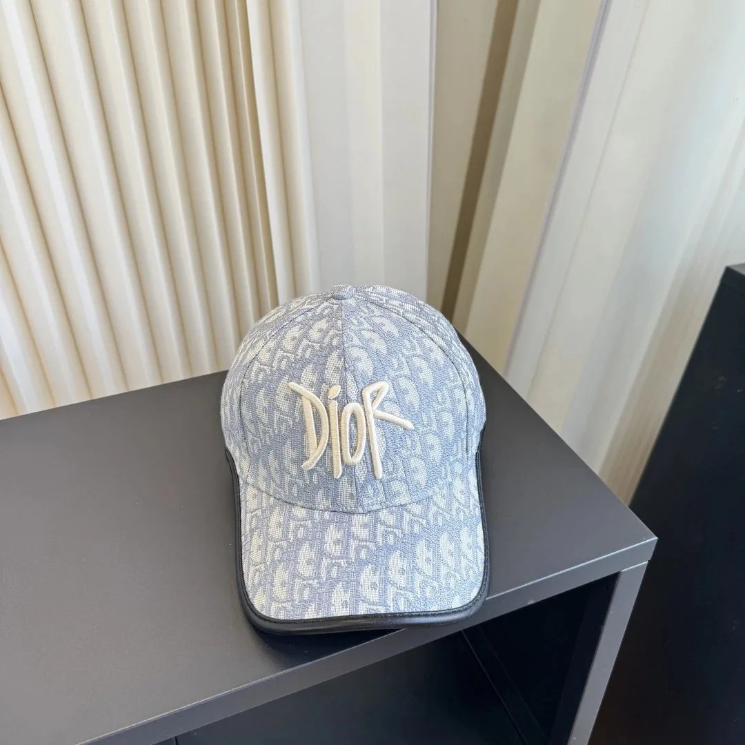 Dior Hats Oblique Jacquard Baseball Cap — GZMZ-24