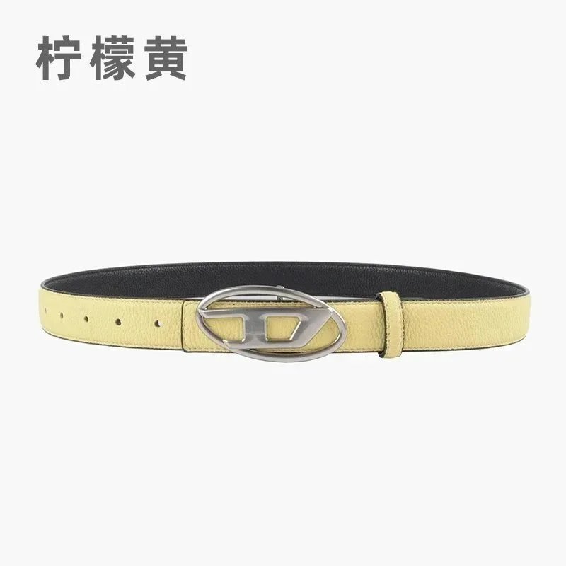 Unbranded Belts Oval H-Shaped Buckle Belt — BB-011